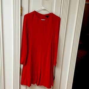 MASSIMO DUTTI Red Cocktail Dress